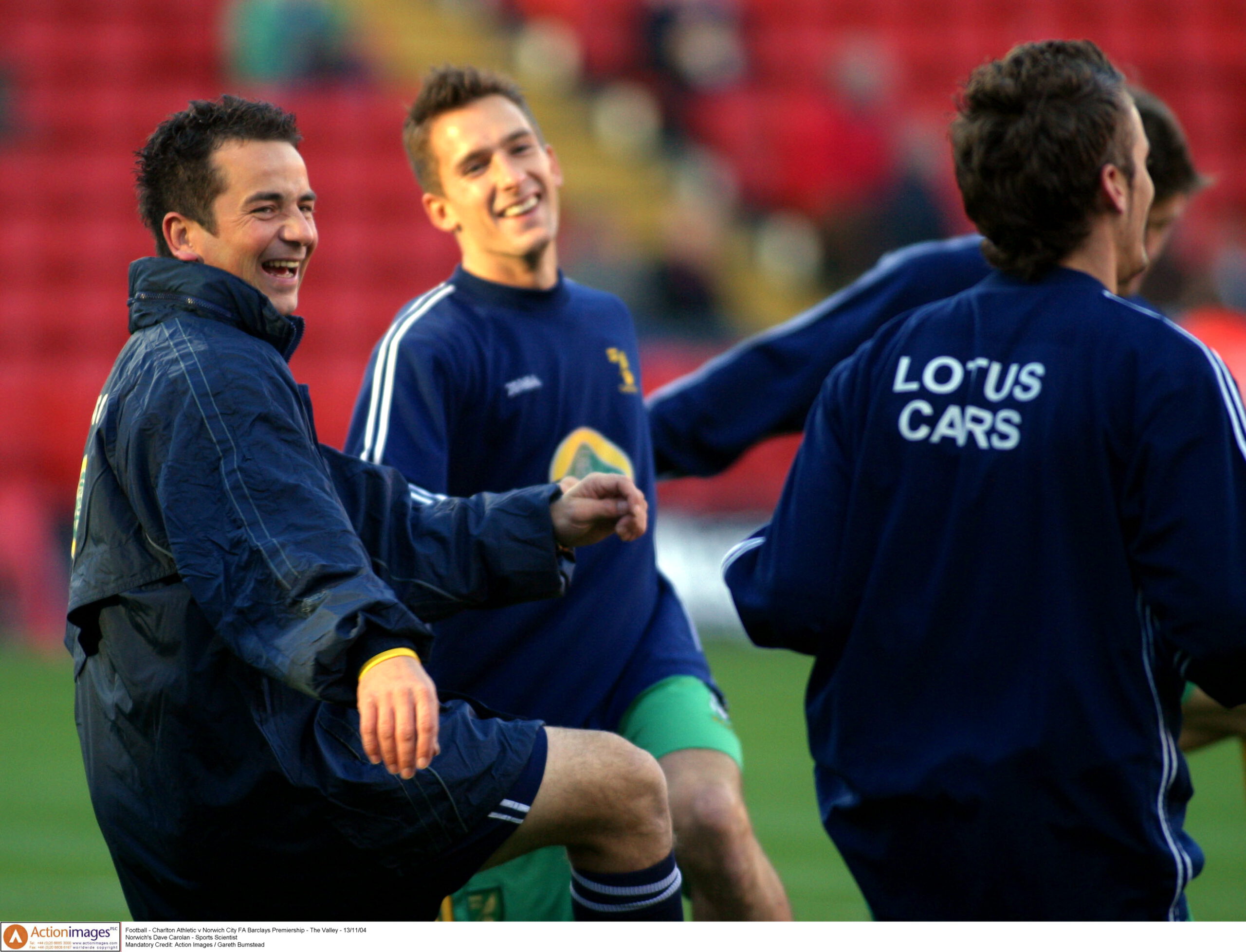 Football - Charlton Athletic v Norwich City FA Barclays Premiership - The Valley - 13/11/04
Norwich's Dave Carolan - Sports Scientist
Mandatory Credit: Action Images / Gareth Bumstead